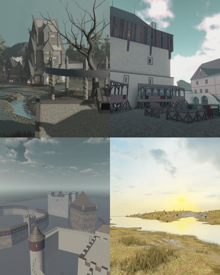 Ultimate Medieval Roblox Asset Bundle – Castles, Maps, Terrains & More | KW Studio