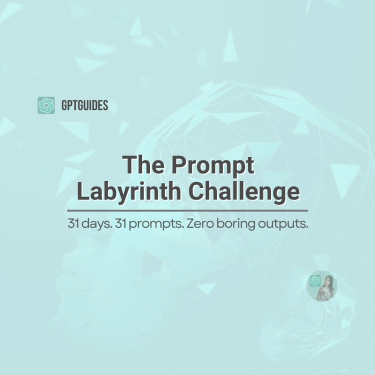 ChatGPT prompt challenge for creatives to explore the possibilities of ChatGPT