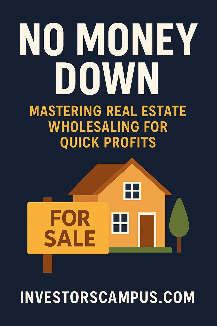 No Money Down: Mastering Real Estate Wholesaling Deals for Quick Profits