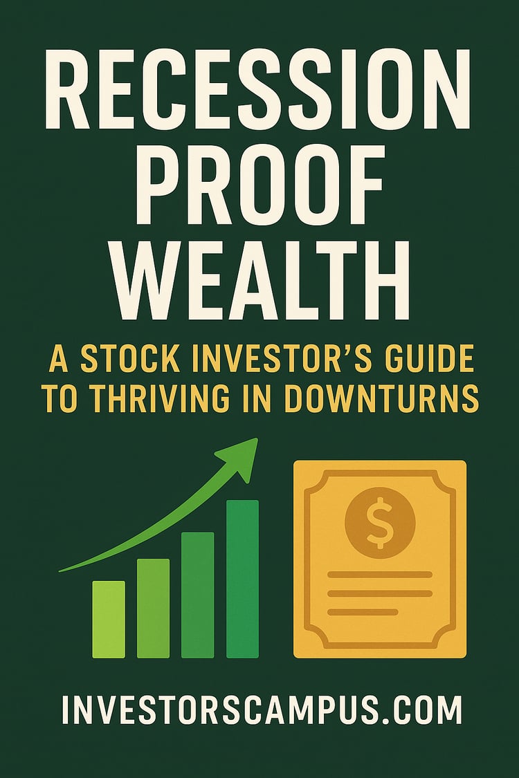 Recession Proof Wealth: A Stock Investor’s Guide to Thriving in Downturns