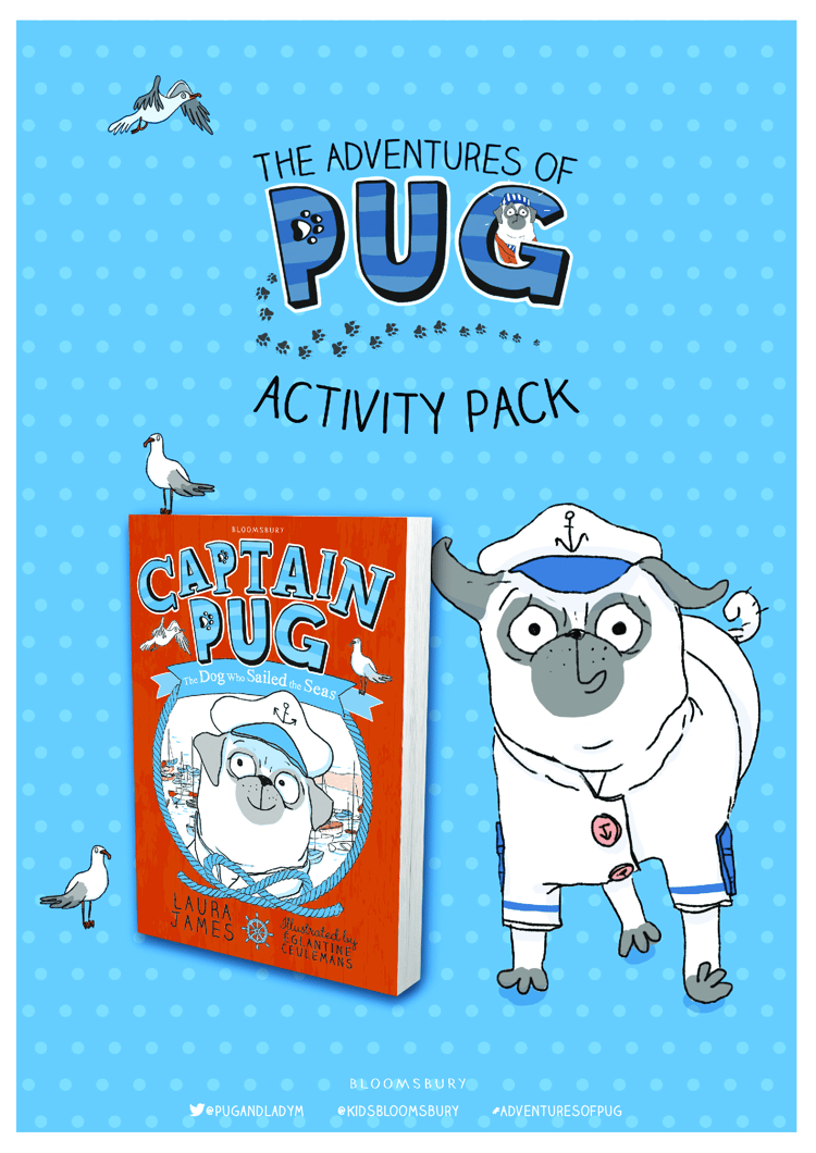 Captain Pug Activity Pack NEW