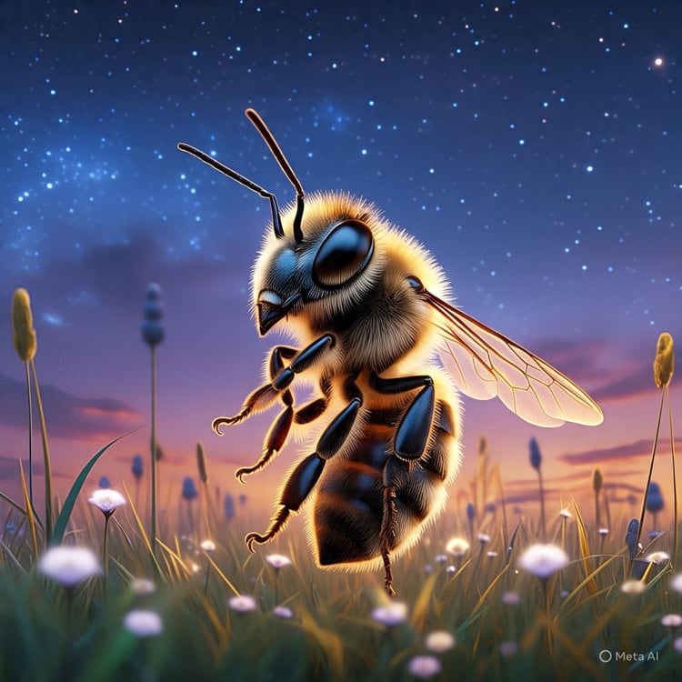 Lessons in Hard Work and Patience from the Bee English Ebook Story
