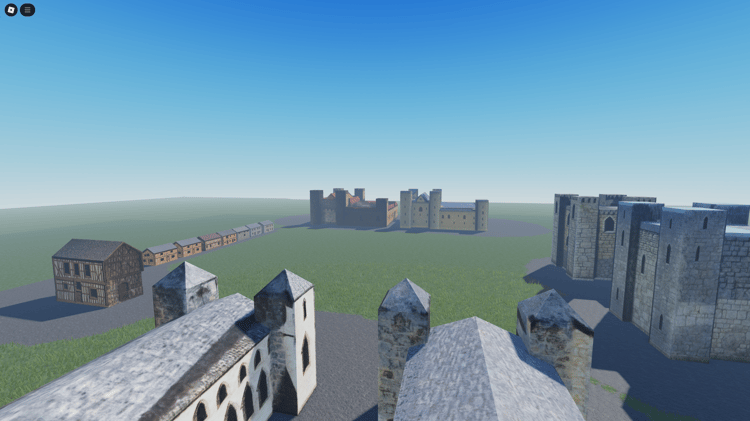 Roblox castle and church pack optimized with textured models
