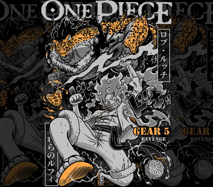 One Piece / LUCCI VS LUFFY