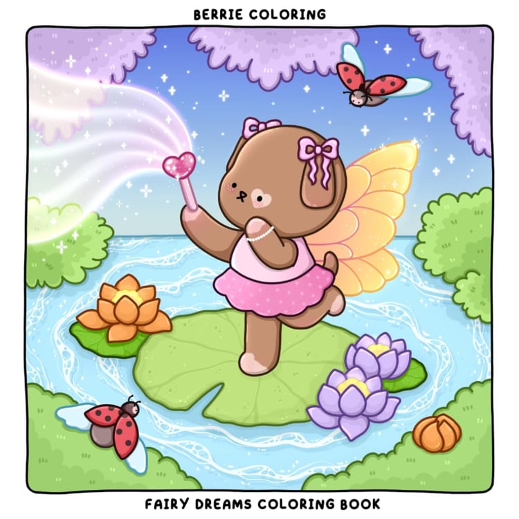 Berrie Coloring Fairy Dreams