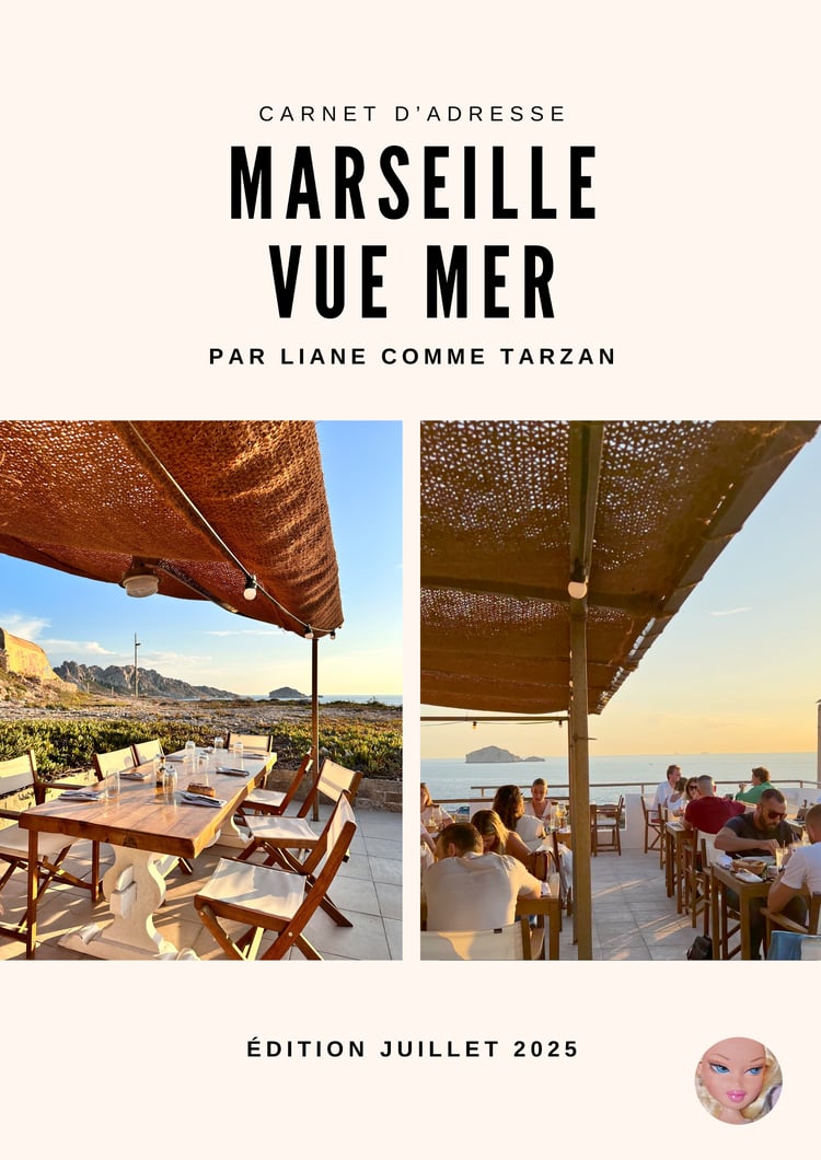 Couverture du guide digital "Marseille vu mer" – carnet d’adresses en bord de mer pour profiter des plus beaux spots vue mer à Marseille