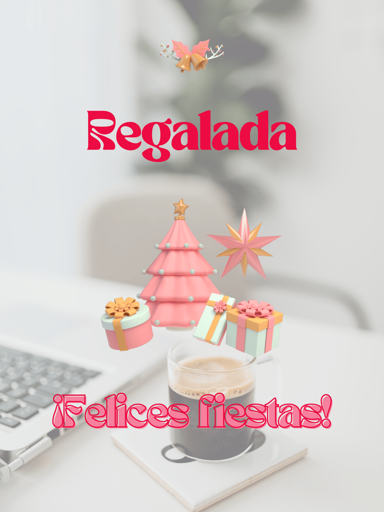 Regalada-felices fiestas.