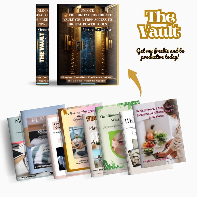 a mouckup of all the free resources in the vault