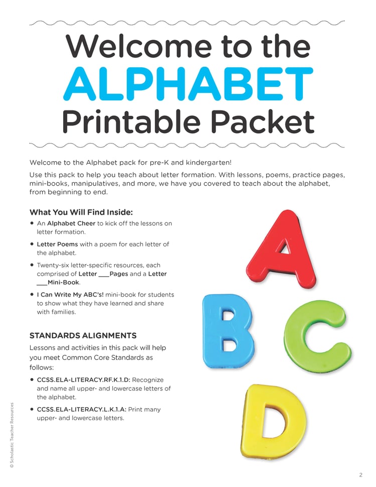 Alphabet Pack