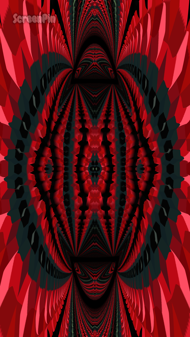 A seamless digital abstract pattern in red and black with smooth gradients, bold contrasts, and flowing forms—ideal for modern graphic or tech-themed visuals.
