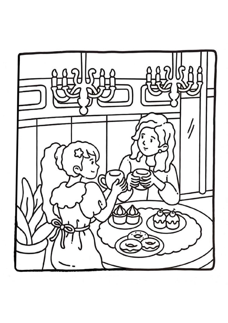 Mom Coloring Book