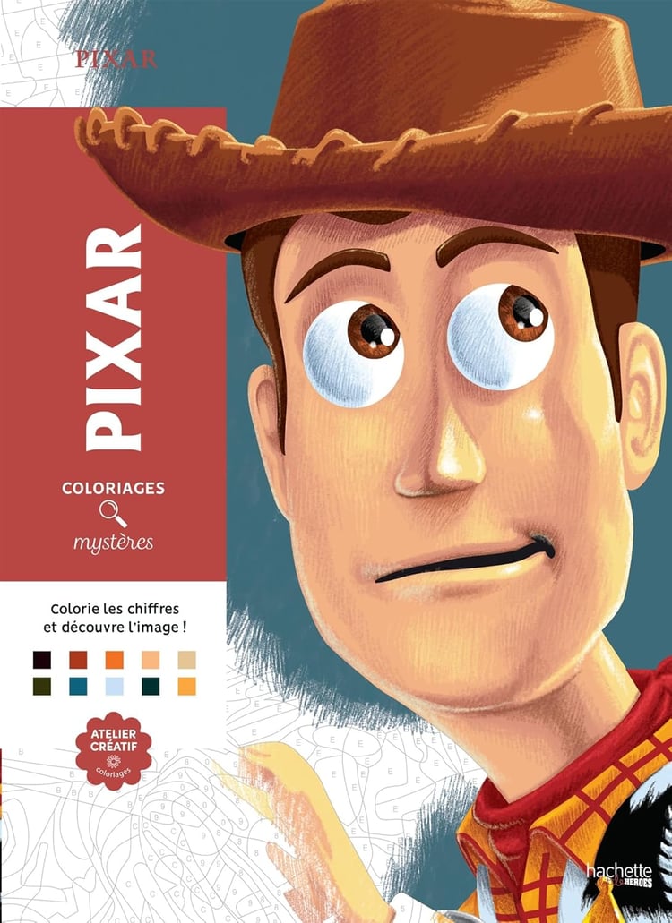 Coloriages Mysteres Pixar 1 - CYDEM - Disney