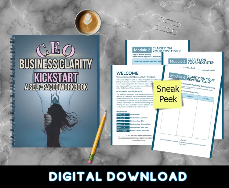 CEO Business Clarity Workbook