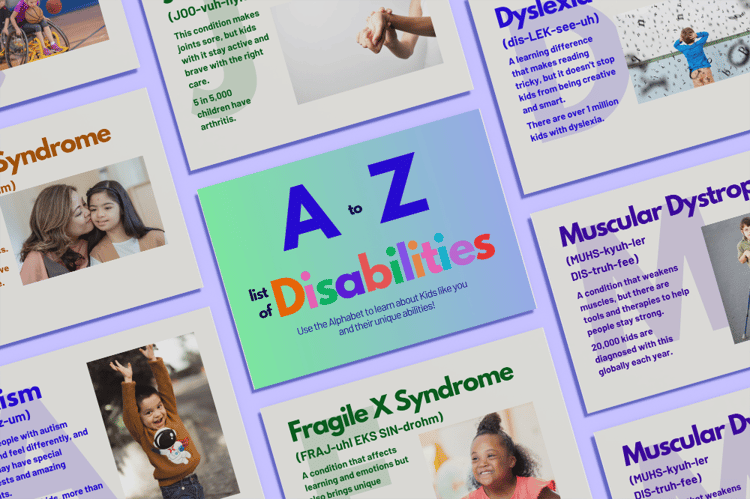 Kids with disabilities digital product