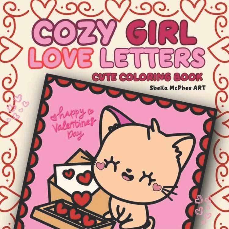 Cozy Girl Love Letters
