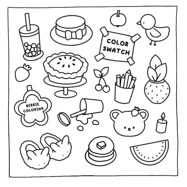 berrie coloring book