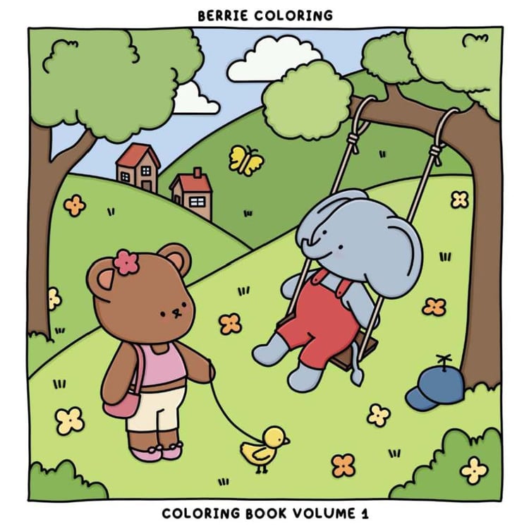 berrie coloring book