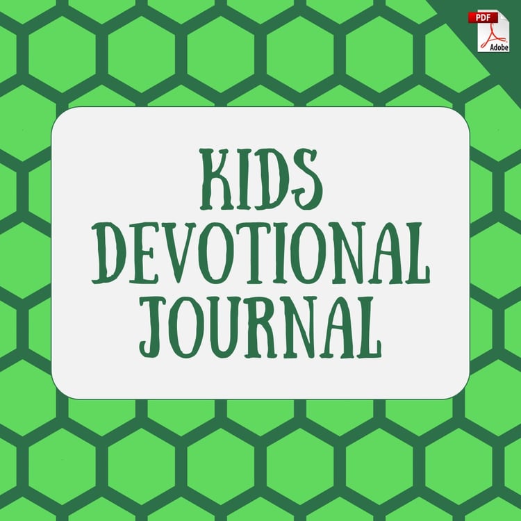 Kids Devotional Journal (PDF License)
