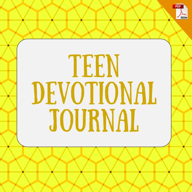 Teen Devotional Journal (PDF License)