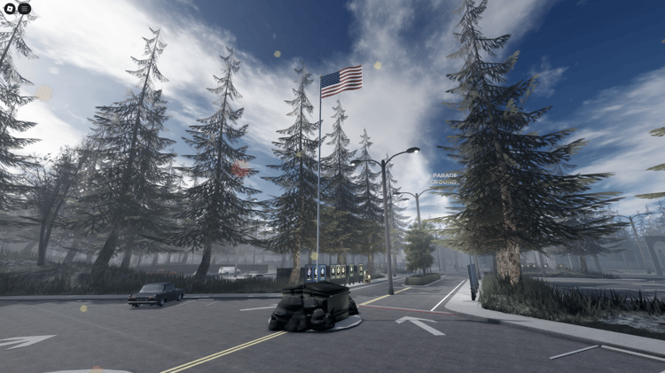 Gun range and training field inside CDC compound