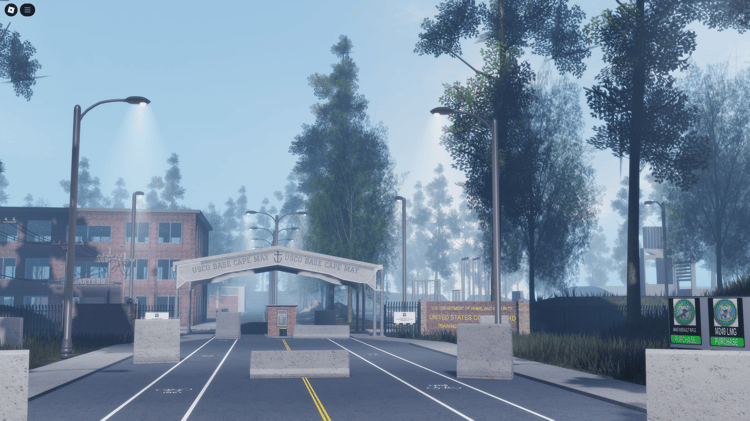 Scripted uniform room for Roblox Coast Guard teams