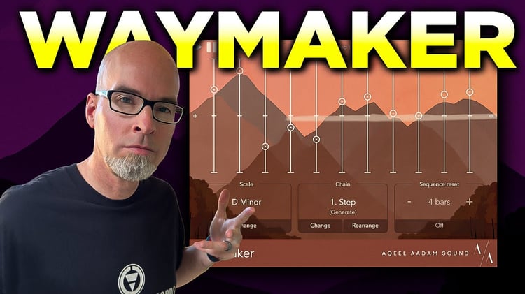 YouTube thumbnail for S1gns of L1fe's review of Waymaker by Aqeel Aadam Sound