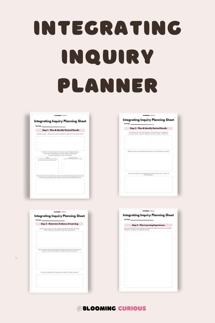 Integrating Inquiry planner