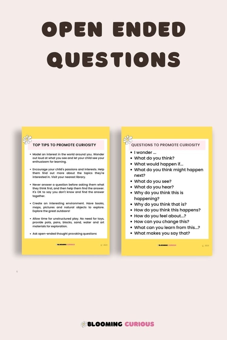 list of open ended questions