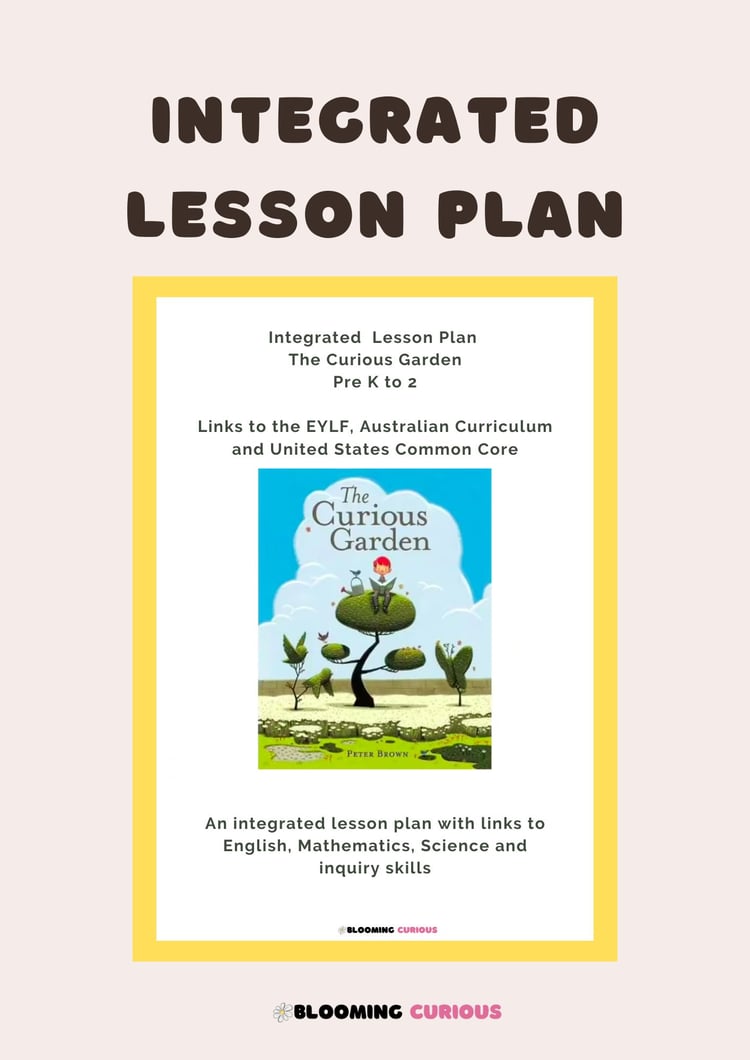 Integrated Lesson Plan for The Curious Garden