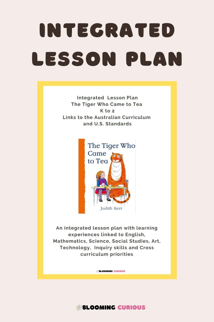 Integrated Lesson plan for The Tiger Who Came to Tea