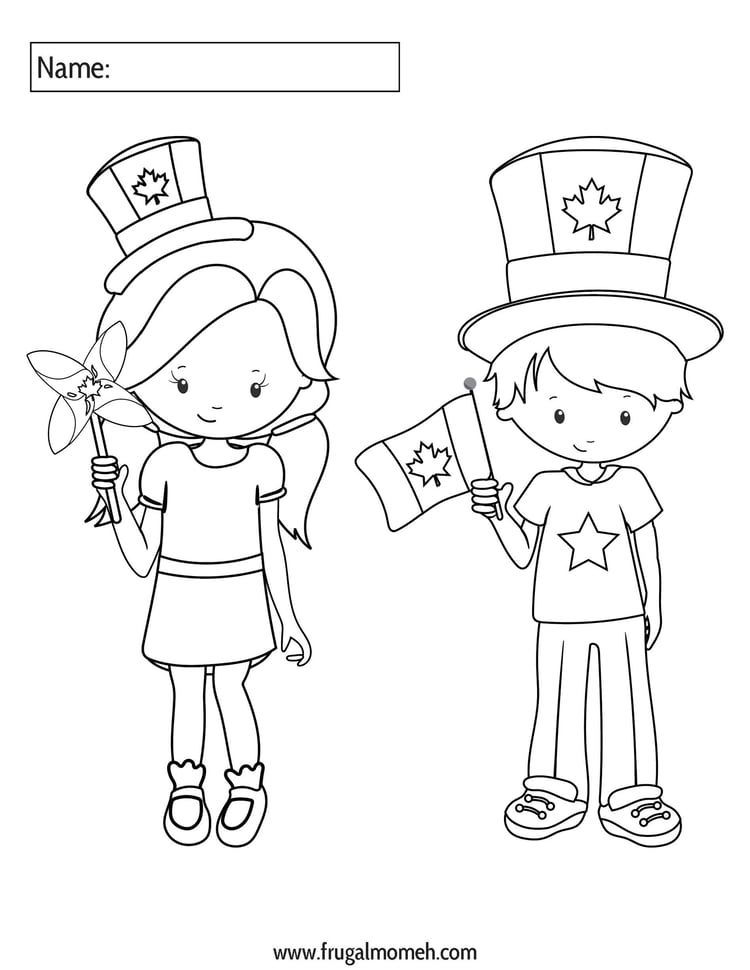 Canada Day Preschool Printables