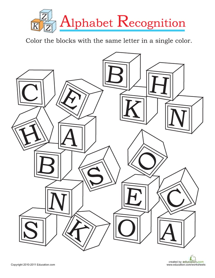 Preschool Reading Workbook