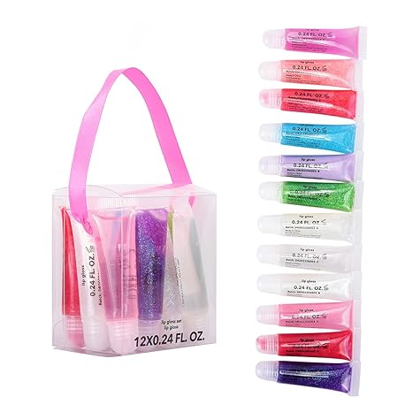glitter lipgloss for makeup birthday party favor