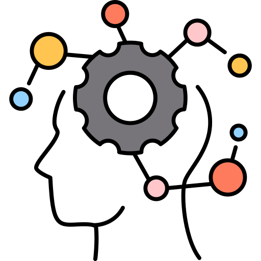 icone vectiorielle représentant le coaching en préparation mentale