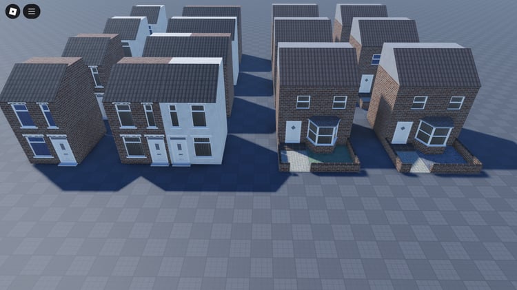 Roblox UK Building Pack V2 with 12 structures