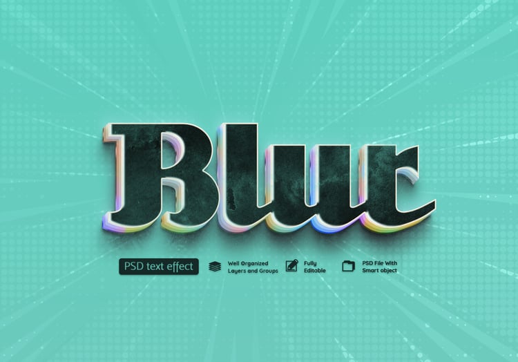 Download stunning PSD text effects to instantly upgrade your designs! From 3D, neon, chrome, retro, to fire and glitch styles—these editable templates are perfect for Photoshop users who want professional results fast. Fully layered, easy to customize, an