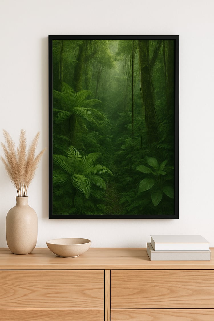 jungle wall art, printable wall art, tropical forest art, nature photography printable, rainforest wall art, boho jungle art, digital download art, framed wall print, instant download wall decor, tropical vibes print, eco-themed home decor, 8x10 printable