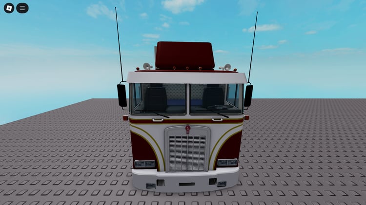 Drivable Kentwork 560 vehicle with interior