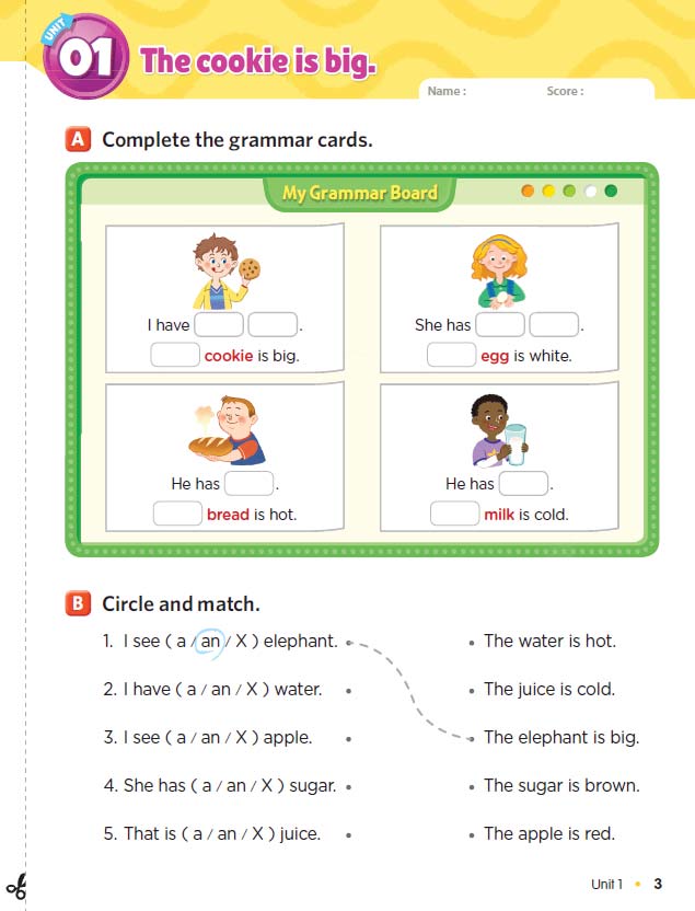 Grammar Space Kids 3 – Student Workbook