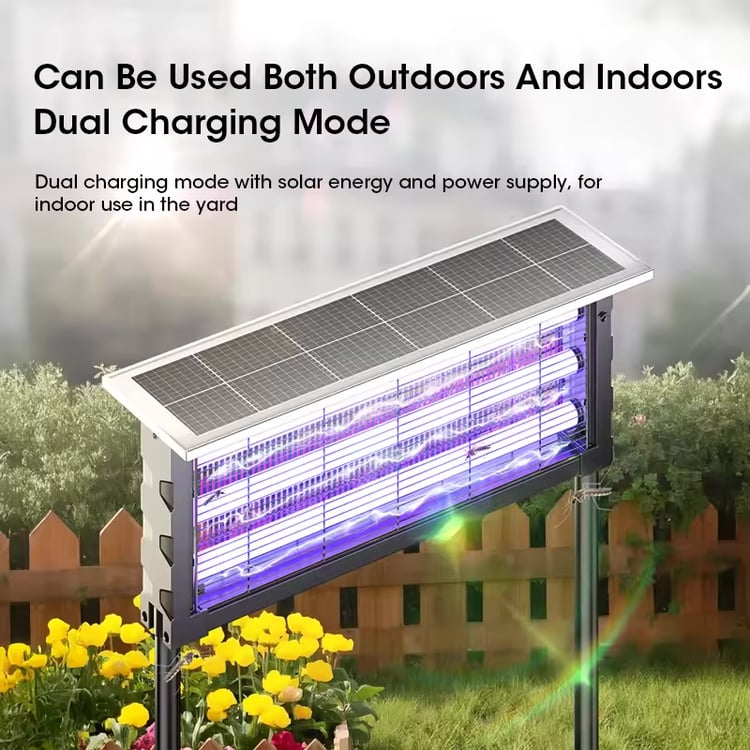 Solar Powered Mosquito Killer Lamp 10W