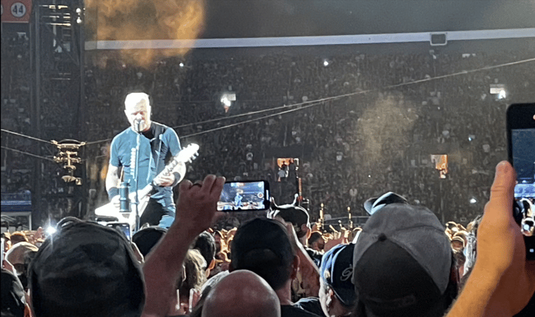 James Hetfield in Denver 2025
