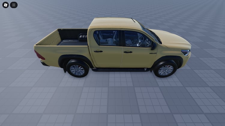 Generic Pickup Truck front view in Roblox