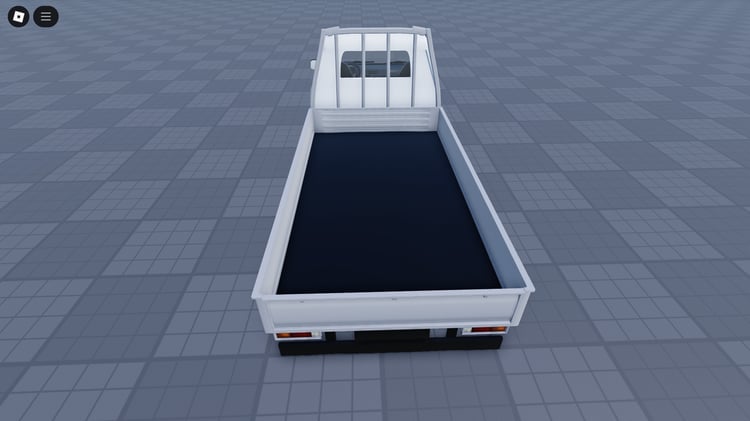 Drivable Mazda E 2200 Pickup Truck in virtual environment