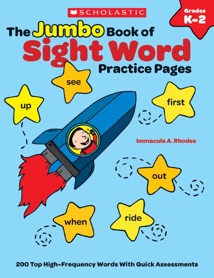 The Jumbo Book of Sight Word Practice Pages