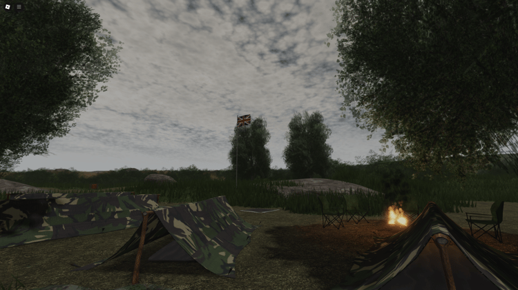 Large Roblox terrain for modern military simulation