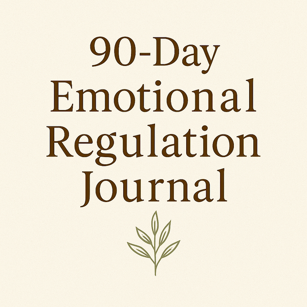90-day emotional regulation journal