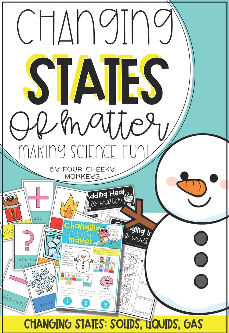 Changing States of Matter Worksheets and Activities