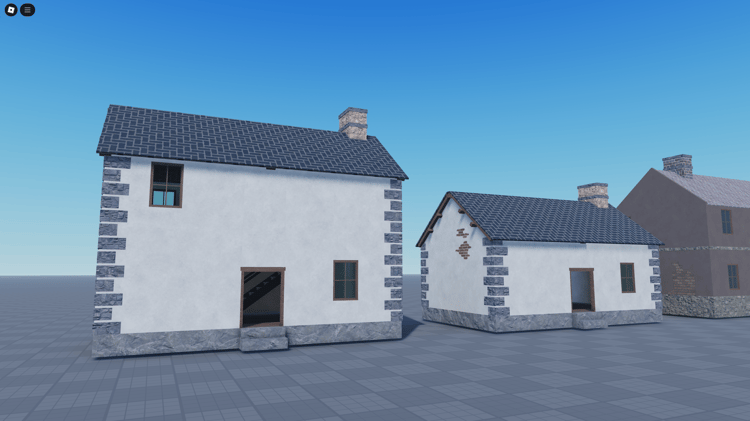 Roblox asset pack featuring tents and military props