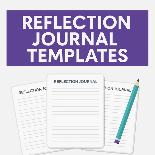 Reflection journal templates