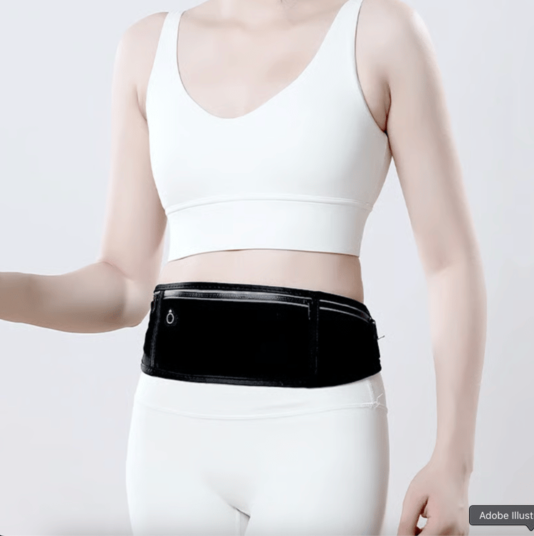 Outdoor Waterproof Invisible Running Waist bag Sports Fanny Pack Men Women Hidden Black Gym Bags Phone Accessories Backpack